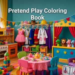 Coloring Book Plan — Pretend Play