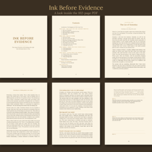 Ink Before Evidence: A Christian Guide to Scripting Your Future (102-Page PDF)