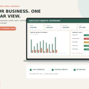The Ultimate Small Business Spreadsheet Dashboard