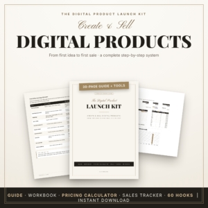 How to Create and Sell Digital Products