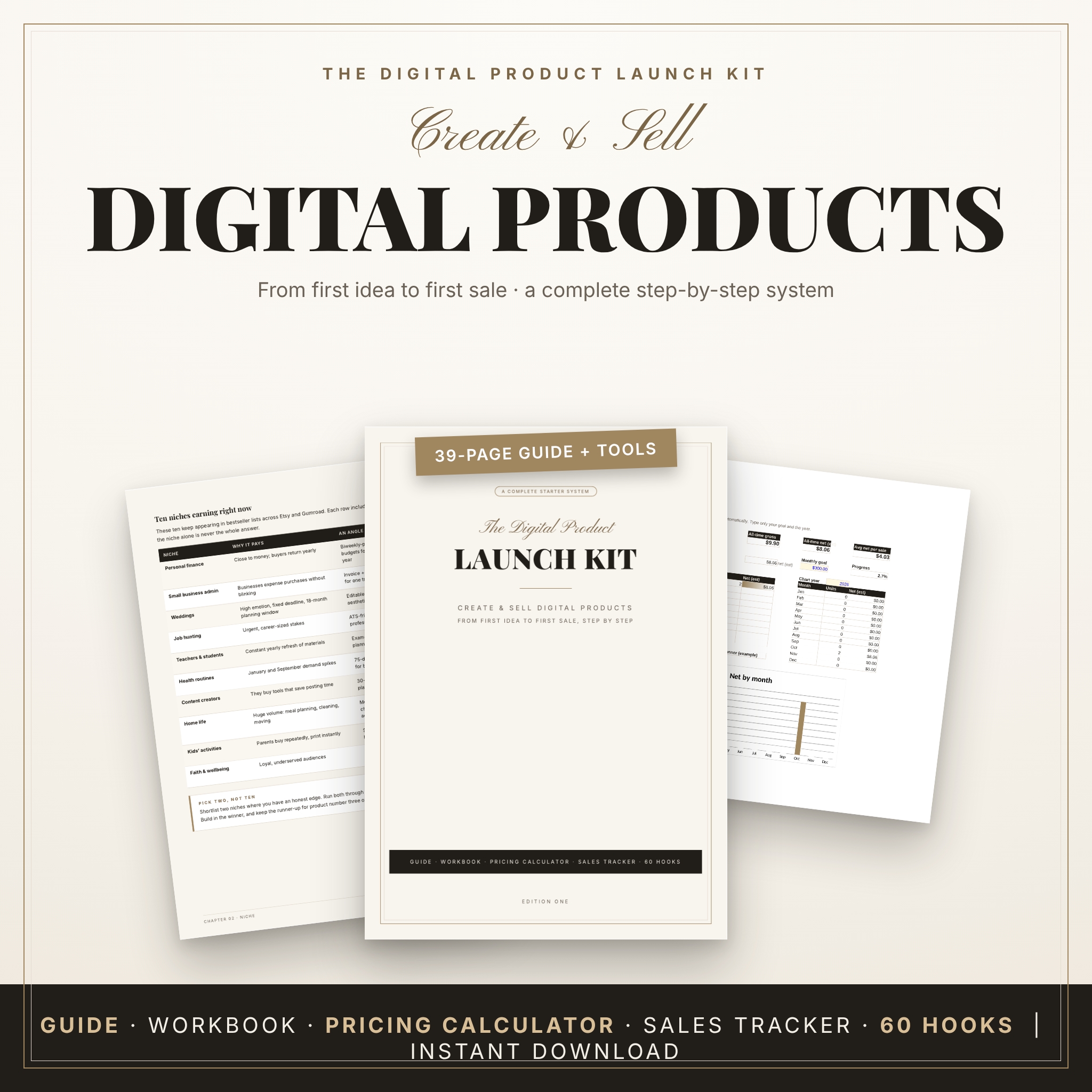 How to Create and Sell Digital Products