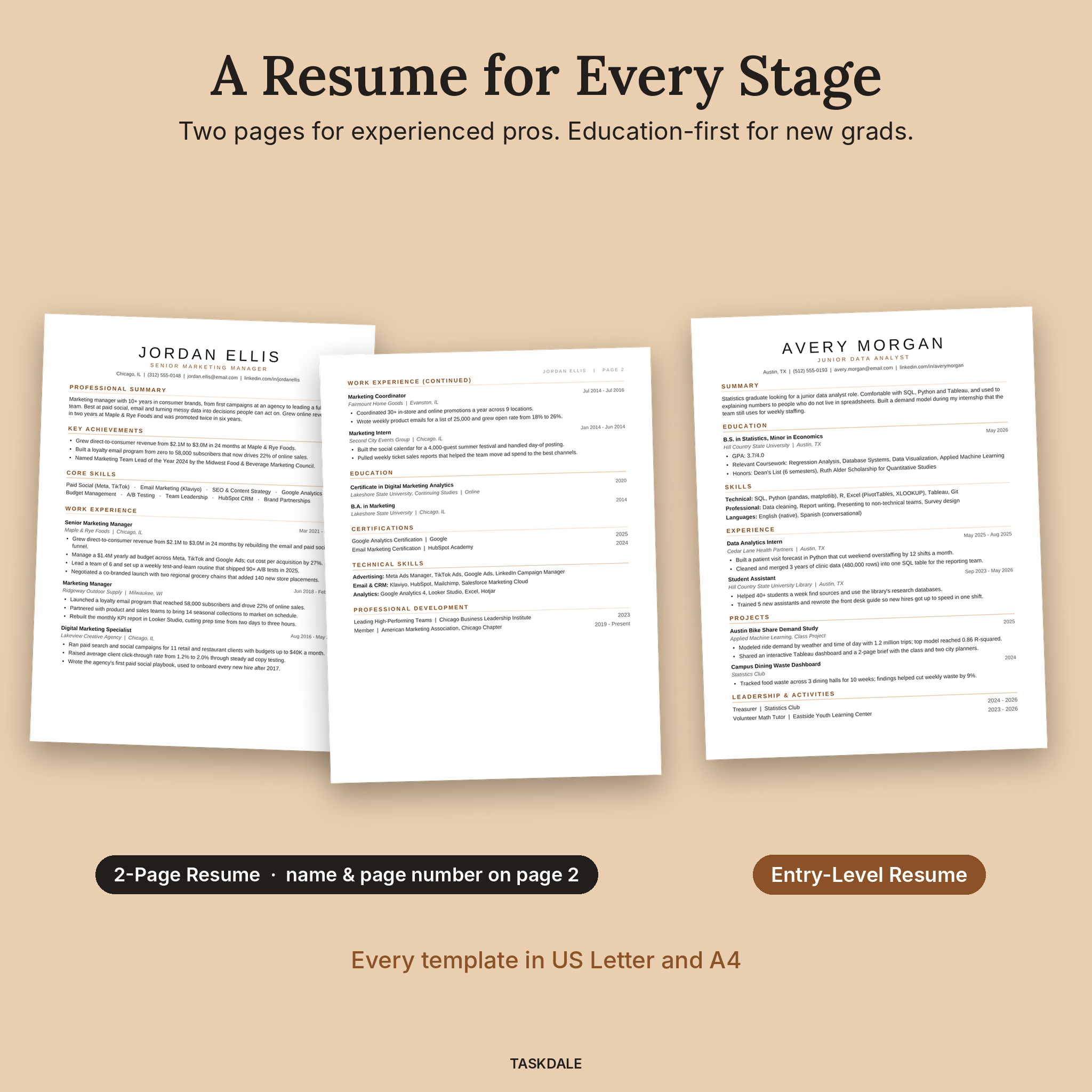 Essential ATS Resume Kit for Word and Google Docs, listing image 04