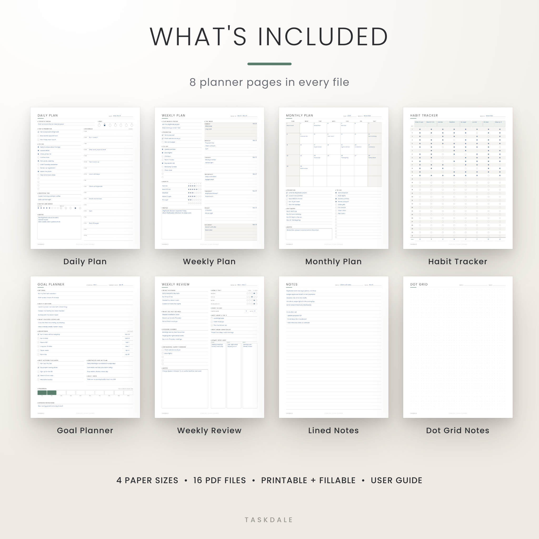 Everyday Focus Planner Set - Image 3