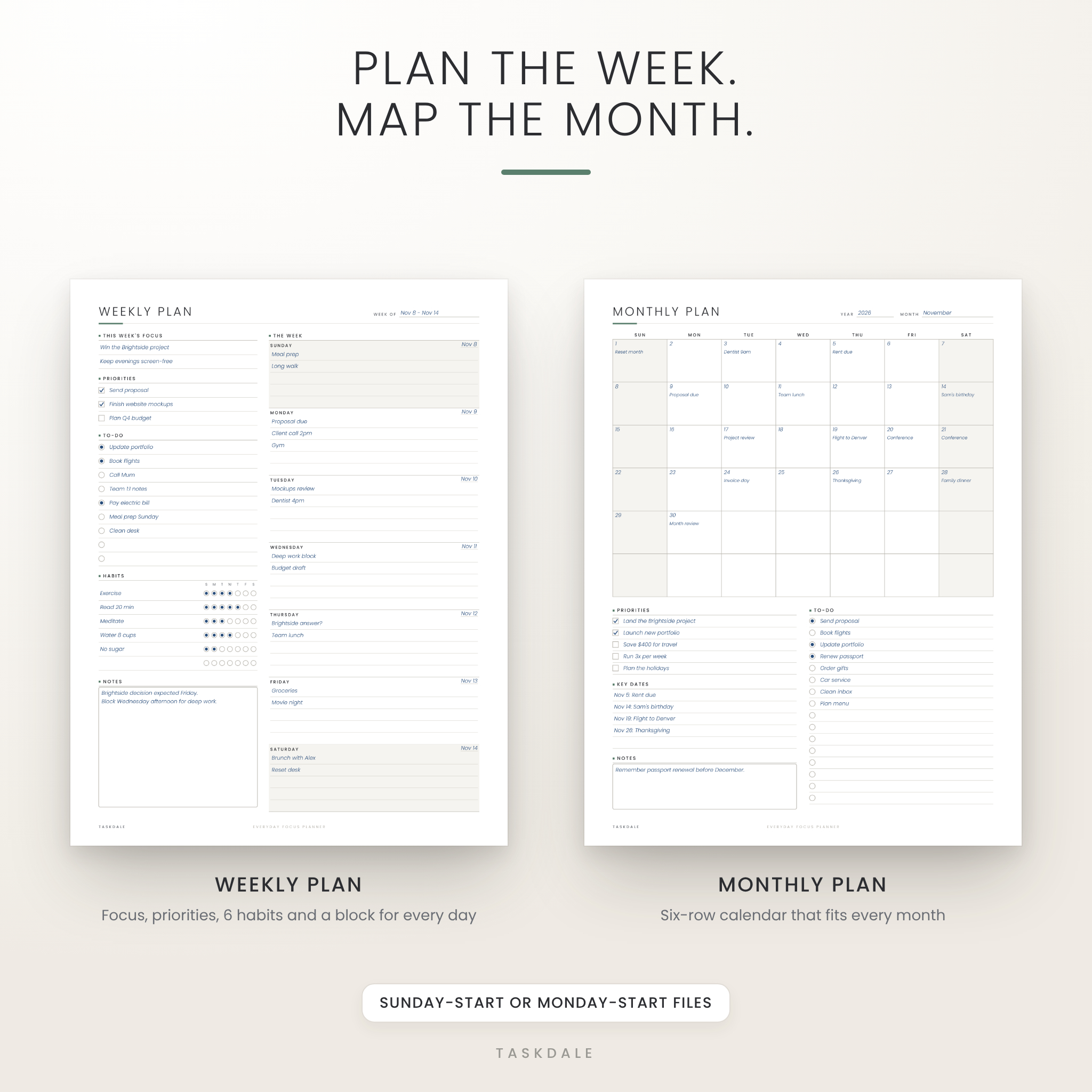 Everyday Focus Planner Set - Image 5