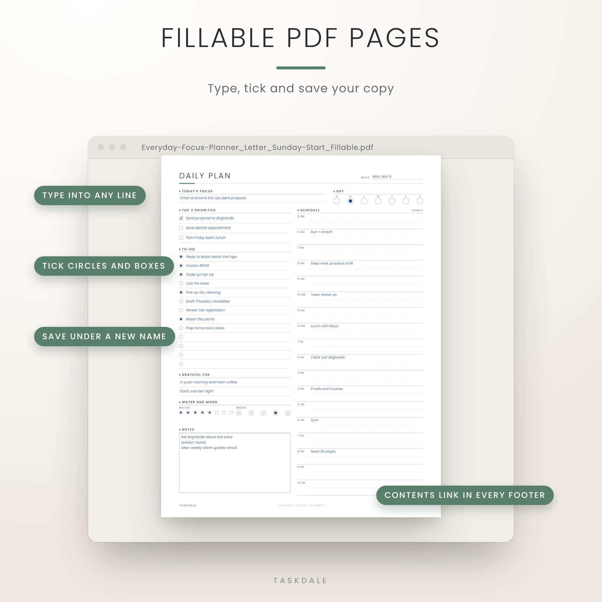Everyday Focus Planner Set - Image 6