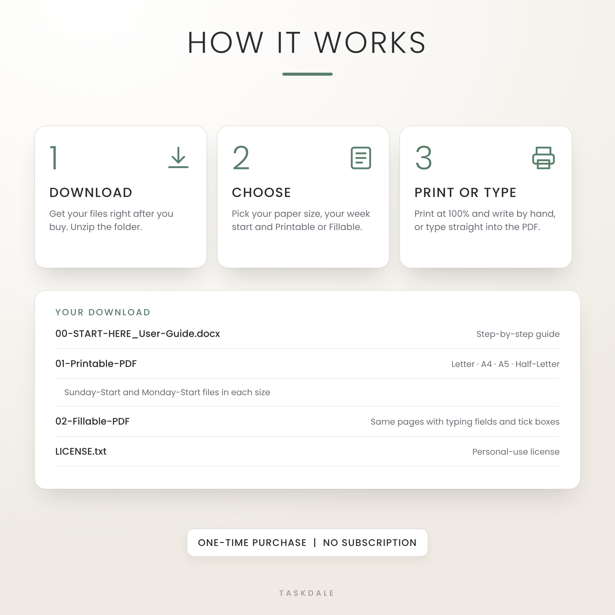 Everyday Focus Planner Set - Image 7