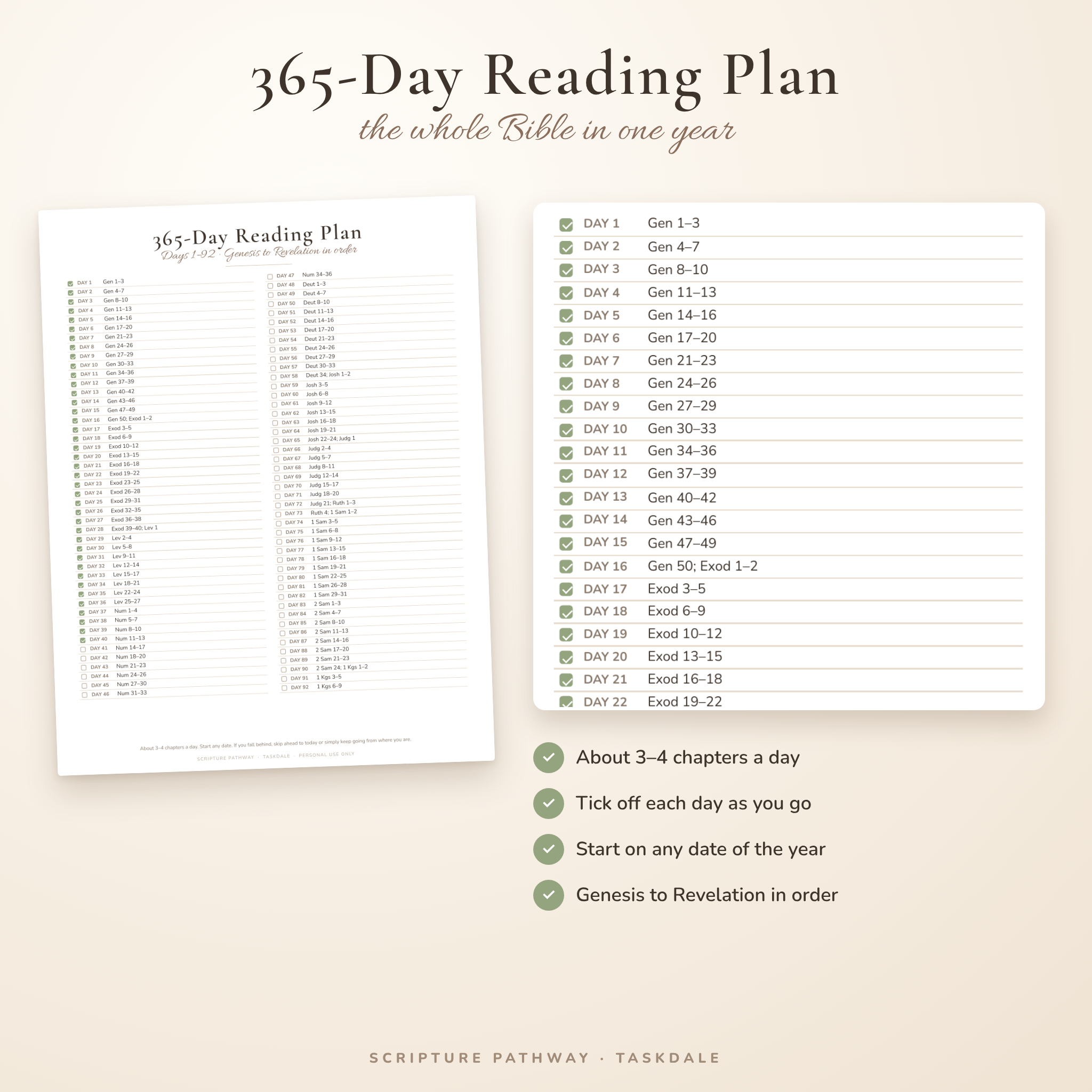 Scripture Pathway Bible Reading Planner - Image 6