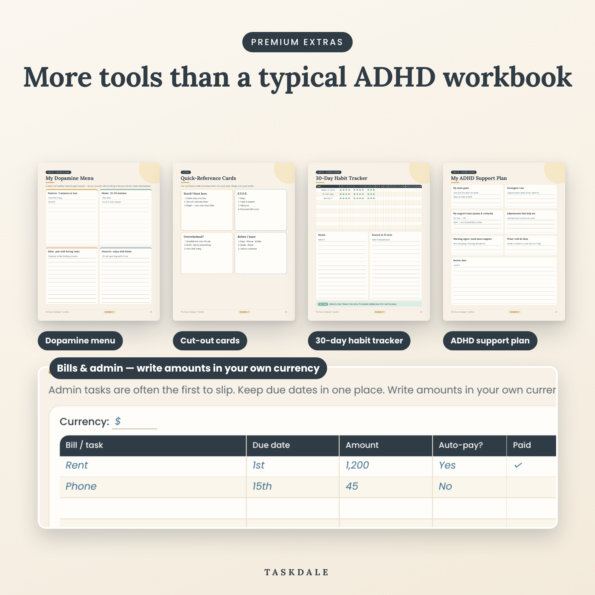 The Focus Compass ADHD executive function workbook - image 7