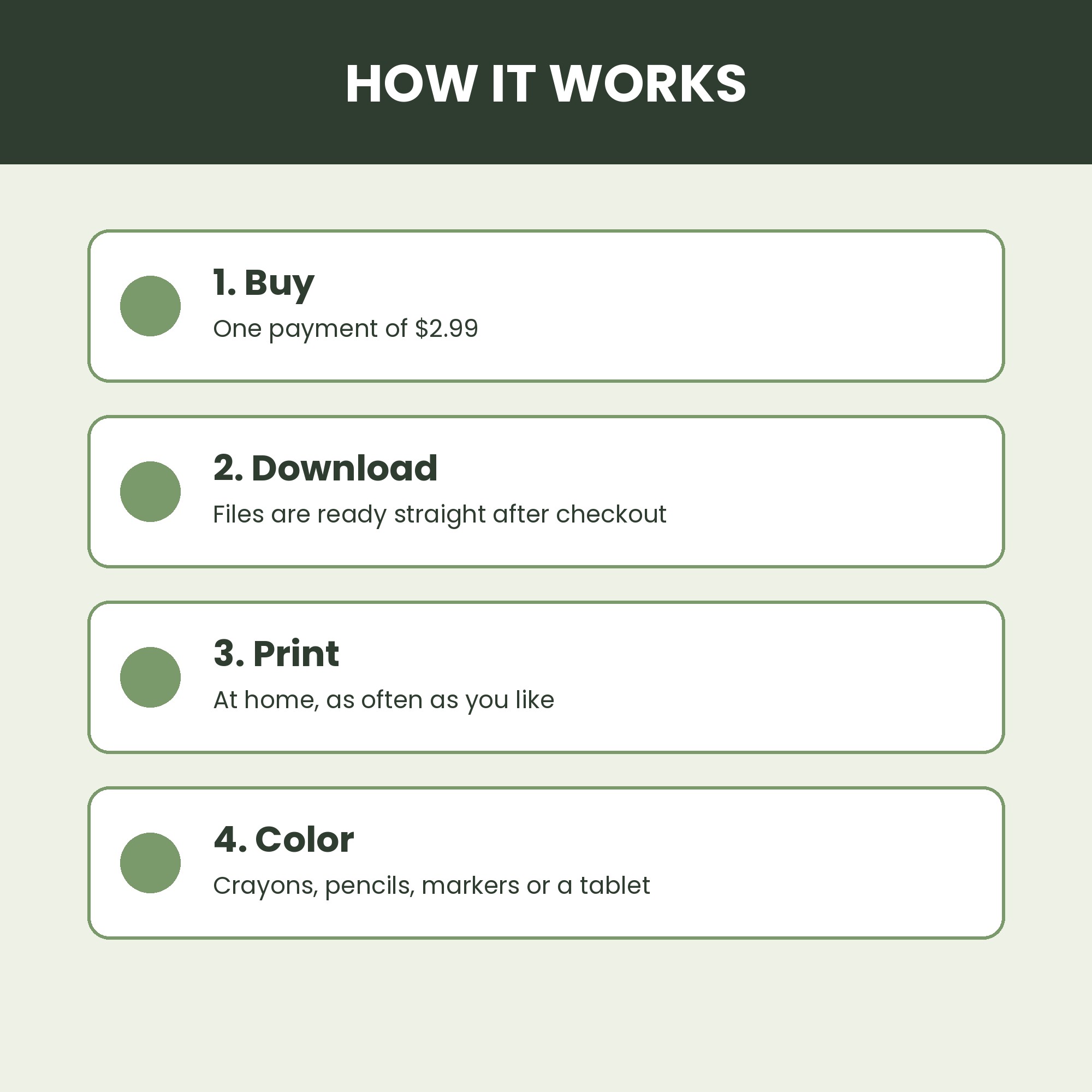 How the Garden Hideaways instant download works